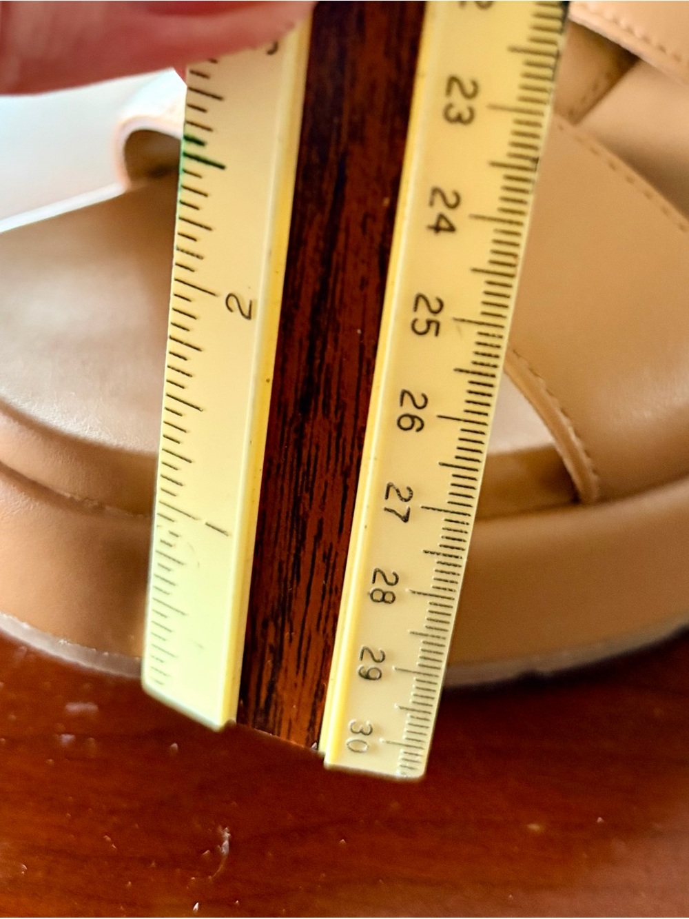 Vionic Tan Leather Platform Slide Sandals with Buckle “Delano” 8.5/39. EUC! - Picture 11 of 11